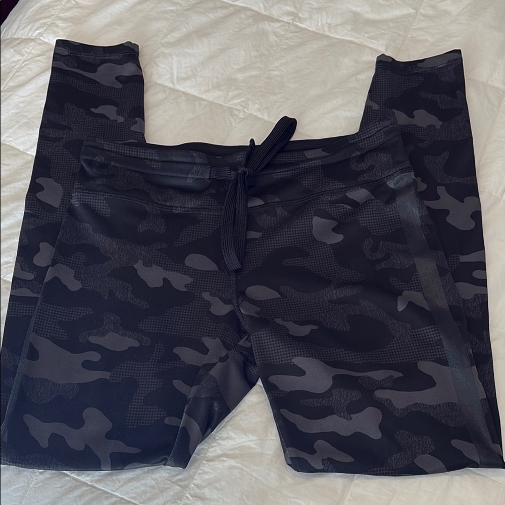 Black Camouflage Leggings